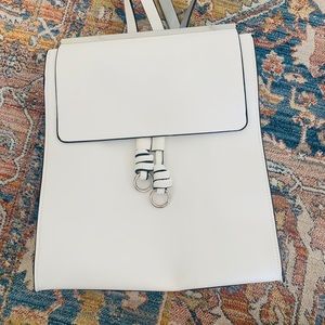 ZARA White Backpack Purse